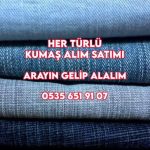 Denim Kot Kumaş Alanlar