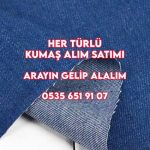 Parti kot denim kumaş alan