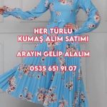 parti kumaş alınır,