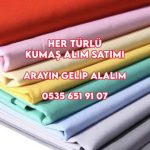 Tüm Poplin kumaş çeşitleri alınır