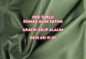 Mikro kumaş satın alıyoruz