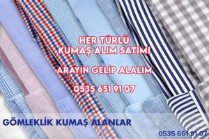 Gömleklik Kumaş Satın Alan Yerler