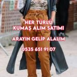 Metre ile pantolonluk kumaş alınır