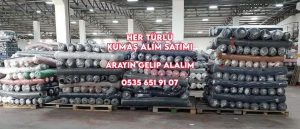 Her türlü kumaş metre ile alınır