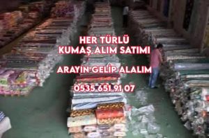 İstanbul Kumaş Alımı Yapanlar