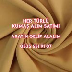 Her türlü krep kumaş alım satımı