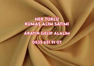 Her türlü krep kumaş alım satımı