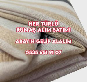 Toptan  kumaş alan firma