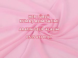 Şifon Kumaş Alıcıları