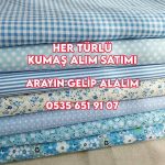 Karışık kumaş satın alanlar