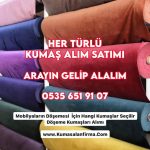 Döşemelik mobilya kumaşı alımı