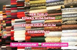 Spot kumaş alım