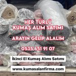 İkinci el parti kumaş alım satımı yapanlar,