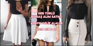 Toptan etek kumaş alım satımı