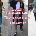 Günlük giyim için kumaş alanlar