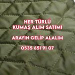 Parti kapitone kumaş alımı