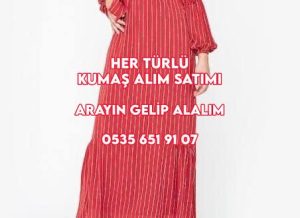 Elbiselik kırmızı kumaş