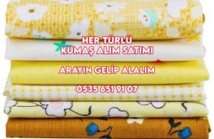 Toplu kumaş alan firma
