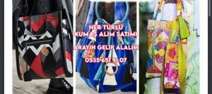 Çanta Kumaşı alınır 