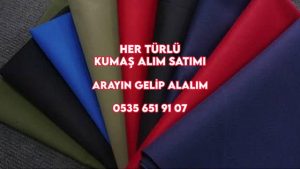 Paraşüt kumaş alınır