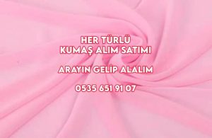 Şifon kumaş alım satımı