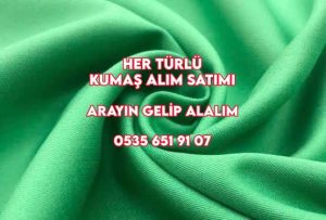 Gabardin kumaş alan