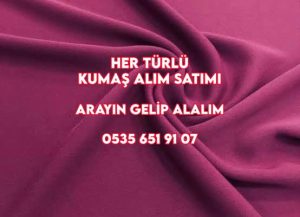 Krep kumaş alım satımı