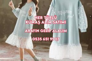 Gündelik kıyafet kumaş alımı satımı