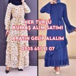 Elbiselik kumaş alıyoruz