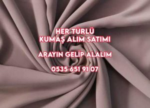 Krep kumaş alım satımı