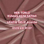 Kadife kumaş alanlar