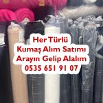 Penye kumaş, viskon, likralı kot, tül, interlok, şifon, polar, üç iplik, iki iplik, şardonlu Kumaş Alanlar,